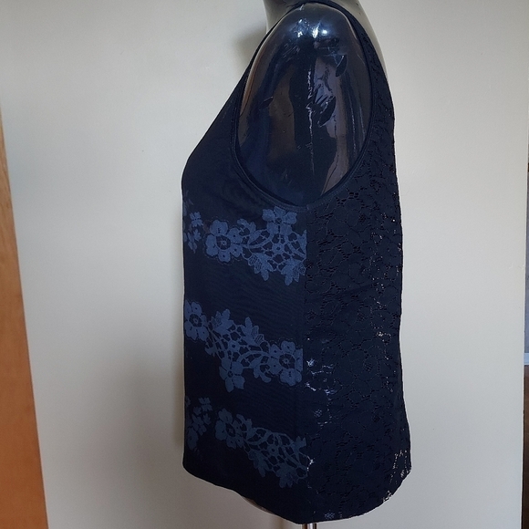 Boho Casual American Eagle Women’s Tank Floral Print Size Medium Y2K Basics - Picture 3 of 7